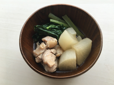 大根と鶏肉の煮物